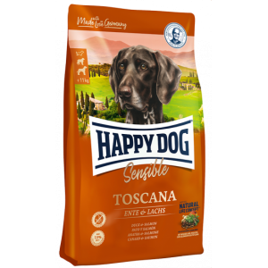 Happy Dog Supreme Sensible Toscana Корм для собак Утка с Лососем